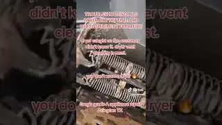 Lg dryer caught on fire and heating repair.  Dryer vent cleaning.  Appliance repair Arlington tx
