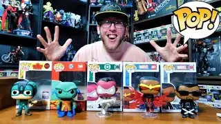 My 2021 summer convention and virtual con funko pops are here