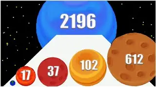 Planet Snake 2048.io Games - stack ball 2048 merge run - Gameplay Walkthrough - Max Levels