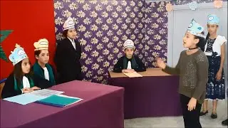 مسرحية كان وأخواتها من تشخيص تلميذات مدرسة للا أمينة بمديرية التعليم بمدينة الجديدة المغرب