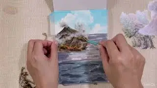 CollageArt - 116|Jurassic World (Full ver)#collageartist #scrapbookings #asmrjournaling #다꾸 #다꾸asmr 