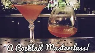 A COCKTAIL MASTERCLASS!