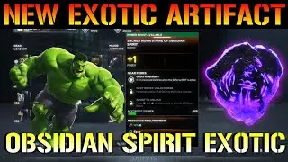 Marvel's Avengers: NEW Exotic Artifact IS AMAZING!!! | Obsidian Spirit Exotic Review (How To Get It)
