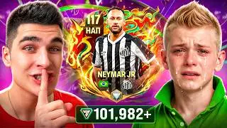 Тайно ПРОКАЧАЛ ДРУГА, пока он играл в ФУТБОЛ!! Поймал лучшего игрока в FC Mobile!