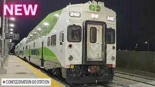 (2:27AM) (Slow) (New Reactivated Cab Car) (Equipment Move) GO E-1741 - 242 With 638 At Confederation