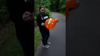 Big Orange Balloon