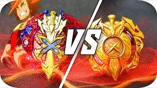 Xcalius X2 vs GOLD Xcalius! || BEYBLADE BURST BATTLE