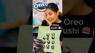 Oreo sushi 🍣🤩|#shorts #cooking
