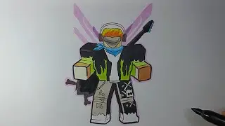 C&aacute;ch Vẽ Tộc Cyborg V4 Blox Fruits Drawing Character Race In Bloxfruits Roblox
