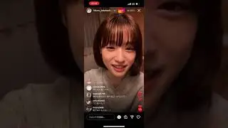 【高橋ひかる】インスタライブ