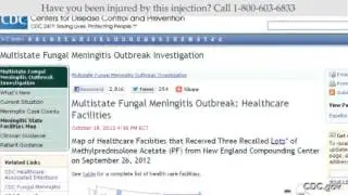 Tainted Steroid Injection Philadelphia Injury Lawyer (800) 603-6833