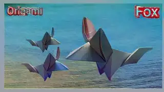How To Make Paper Fox | Origami Fox Diy |Origami Tutorial | Paper Craft |