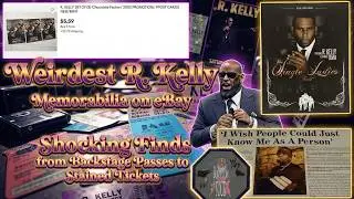 Weirdest R  Kelly Memorabilia on eBay!  Shocking Finds from Backstage Passes to Stained Tickets