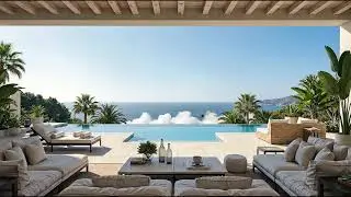 Relaxing Bossa Nova with Ocean Wave Sounds 🏝️ | 1-Hour Relaxation Music🌊
