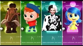 Tiles hop, Coffin dance, Ice Age, Little Angel, Cruella, Inside Out, Song, (COVER)