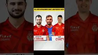 PSL 2025 Replacement Draft, New Players Entry | PSL 2025