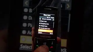 Samsung D900i preloaded ringtones