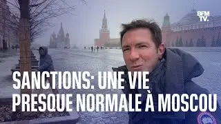 Malgr&eacute; les sanctions, la vie est presque normale &agrave; Moscou