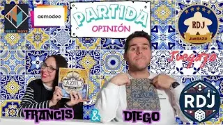 AZUL DUEL Partida y Opinión (RDJ) Juegazo