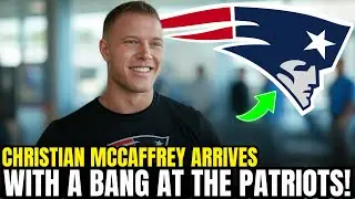 BLOCKBUSTER ARRIVAL: CHRISTIAN MCCAFFREY touches down in NEW ENGLAND | Patriots News