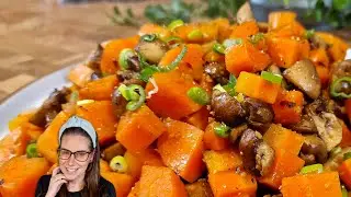 Para comer mais LEGUMES, CENOURA REFOGADA DIFERENTE