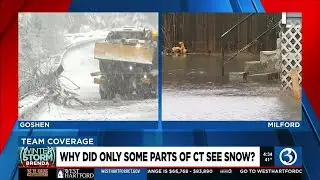 Why only some parts of Connecticut saw snow from Winter Storm Brenda