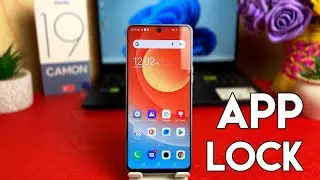 How to set App privacy password for app lock in Tecno Camon 19