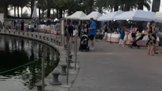 evening walk at clubmac alcudia