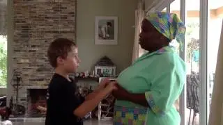 Nkosi Sikelel iAfrica sing by Connor Schmitz and Prudence