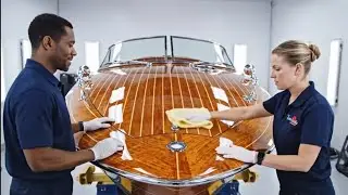 ASMR Restoration | Riva Aquarama | Extreme Rot to Mirror-Gloss Luxury Rebirth