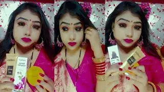 maliao beauty product with makeup look// Maha Shivaratri makeup look//