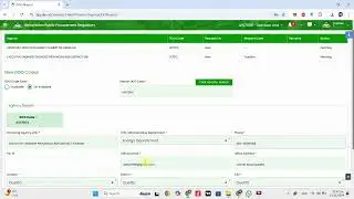 Apply DDO Request in BPPRA
