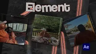 Element 3D transition tutorial - After effects