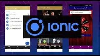 CREAR APP MOVIL  - IONIC Aprende a crear una aplicación móvil