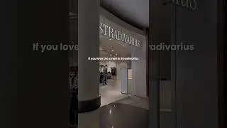 What the smell in Stradivarius shop? Perfume review #shorts #parfum #shopping #shoppingvlog