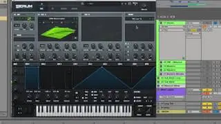 Serum Tutorial - Tennis Court Flume Remix Lead Design