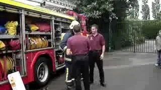Lygean Explorer Scouts visit Welwyn Garden City Fire Station