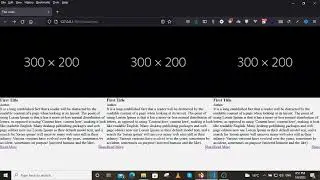 How to make Responsive Equal height Column Using HTML CSS and FlexBox