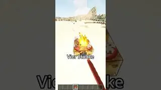 Lagerfeuer Trick in Minecraft! #minecraft #minecraftshorts #maggus