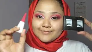 MAKEUP  HOT RED SPICY MAK CIK BAWANG2 SADIS!!!TUTORIAL