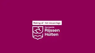 Making-of nieuwe logo gemeente Rijssen Holten