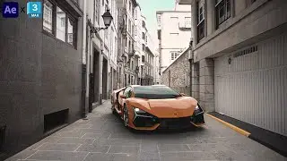 CAR COMPOSITING | VFX | AFTER EFFECTS x 3DS MAX | #aftereffects #3dsmax #compositing