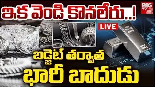 Gold, Silver Price Toady LIVE: ఇక వెండి కొనలేరు..! బడ్జెట్&zwnj; తర్వాత బాదుడు | Silver Price Predictions