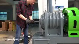 Chair sofa legs cone tube end reducing taper forming swaging machine