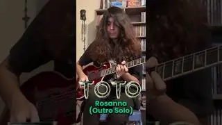 Rossana (Toto) Outro Solo Cover By Evan Raygosa #toto #guitar #music #guitarcover #80s #musician