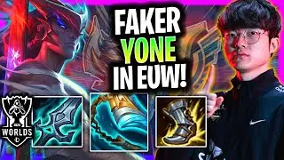 FAKER IS READY TO PLAY YONE IN EUW SERVER! | T1 Faker Plays Yone Mid vs Zed!  Worlds Bootcamp 2024