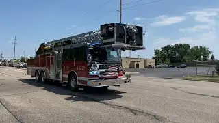 Ham Lake Aerial 1 Responding