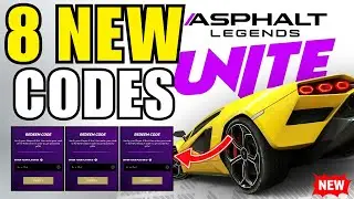 ⚡ОБНОВЛЕННЫЕ КОДЫ ОТ 29 ДЕКАБРЯ⚡ КОДЫ ДЛЯ ASPHALT LEGENDS UNITE - ПОДАРКИ ASPHALT LEGENDS UNITE 2...