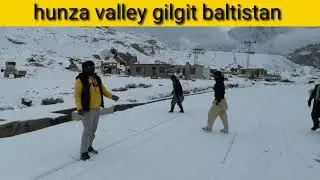 Hunza valley Pakistan snowfall 23_1_2021|