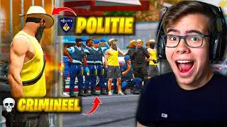 BANKOVERVAL Maar POLITIE Is De CRIMINEEL!👮‍♂️🔫 | GTA 5 Roleplay